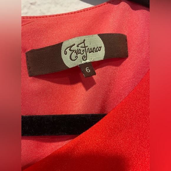 Eva Franco Red Dress - Picture 4 of 7